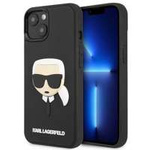 Etui KARL LAGERFELD Apple iPhone 14 Plus 3D Rubber Karl`s Head Czarny Hardcase
